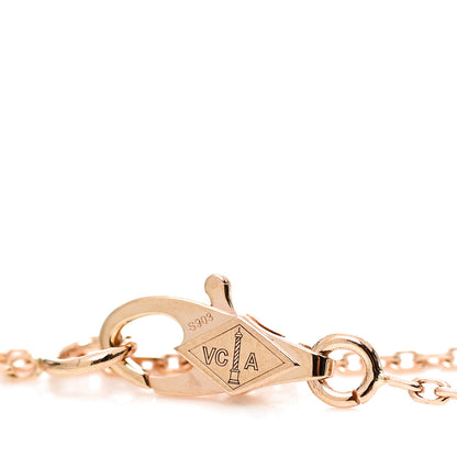 Van Cleef & Arpels 18K Rose Gold Sweet Alhambra Bracelet 5 of 6