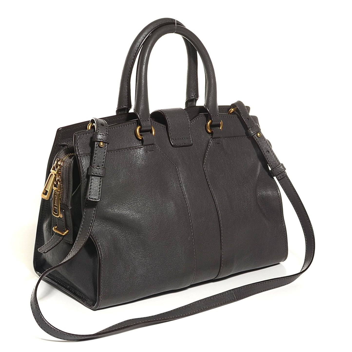 Sheepskin Mini Cabas ChYc Light Seppia