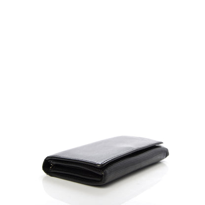 Louis Vuitton Epi Porte-Monnaie Billets Tresor Wallet Black 4 of 8