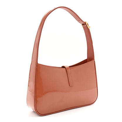 Saint Laurent Patent Le 5 A 7 Hobo Mild Rose 3 of 10