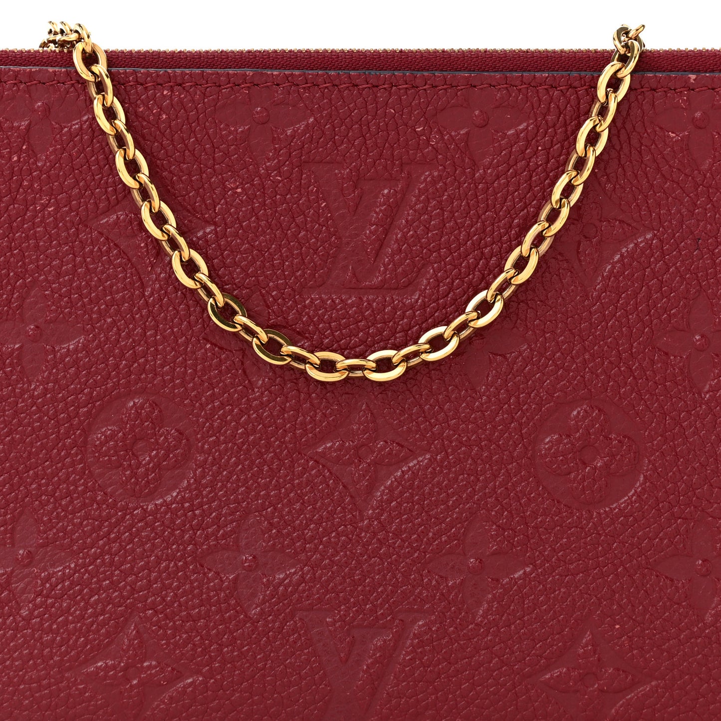 Empreinte Double Zip Pochette Cherry Berry