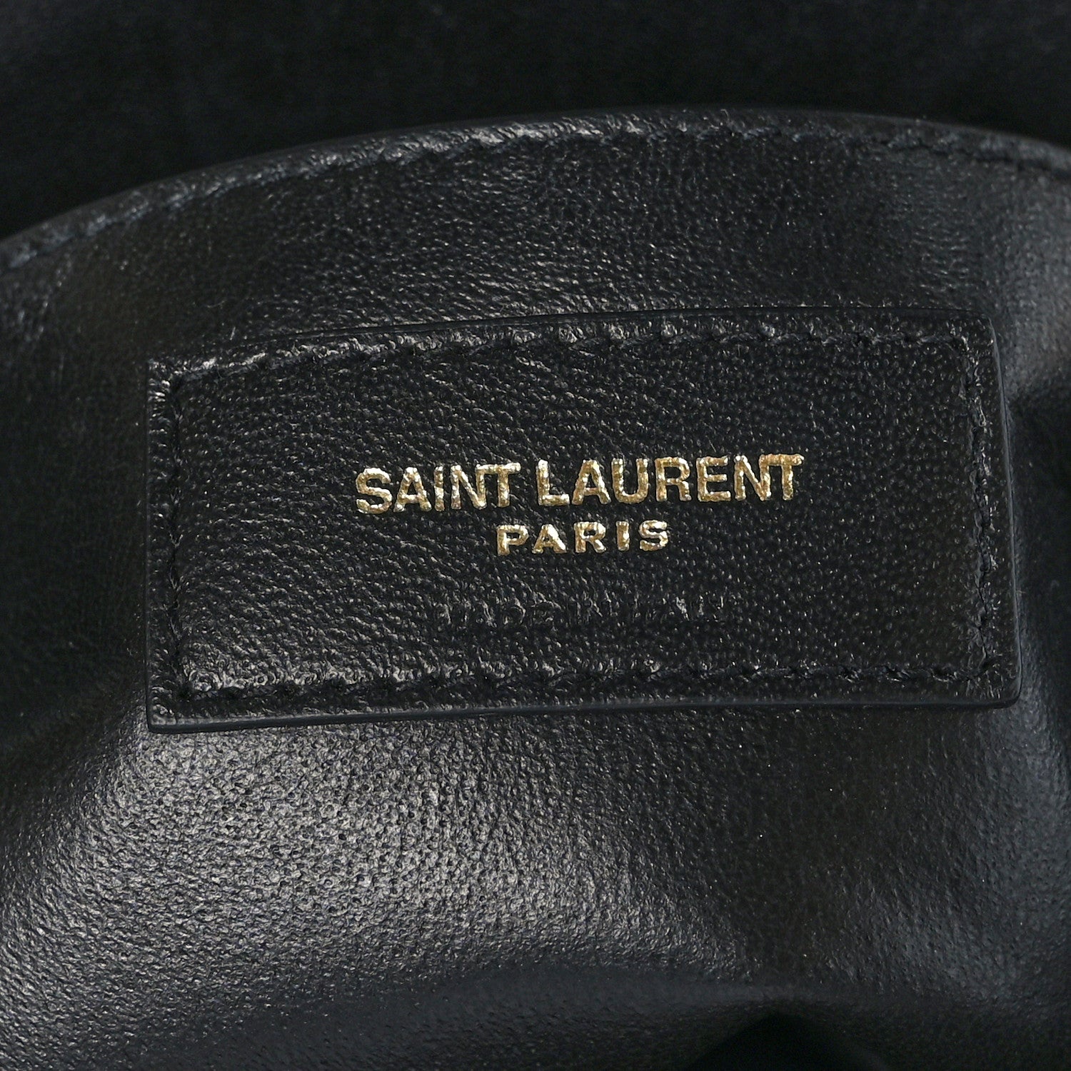 Saint Laurent Patent Calfskin Matelasse Monogram Medium Vicky Chain Bag Black 6 of 8