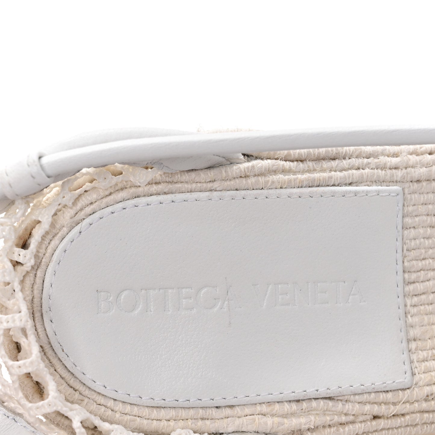 Mesh Lambskin Sporty Web Stretch Ankle Tie Espadrilles 37 Optic White