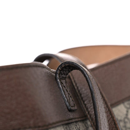 Gucci GG Supreme Monogram Web Ophidia Tote Brown 25 of 25