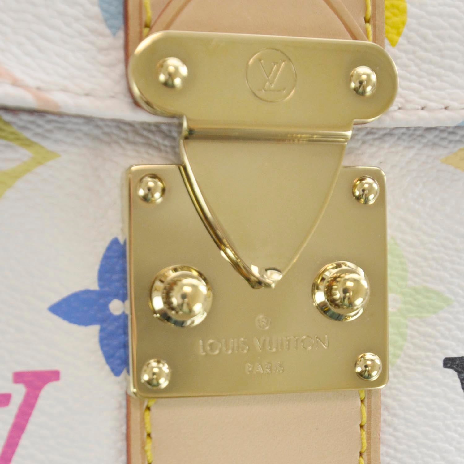 Louis Vuitton Monogram Multicolor Keepall 45 White 12 of 13
