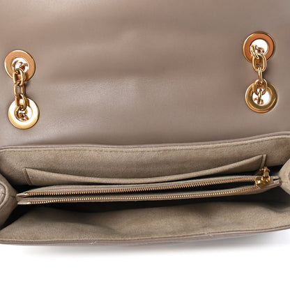 Louis Vuitton Calfskin LV New Wave Chain Bag Taupe 4 of 4