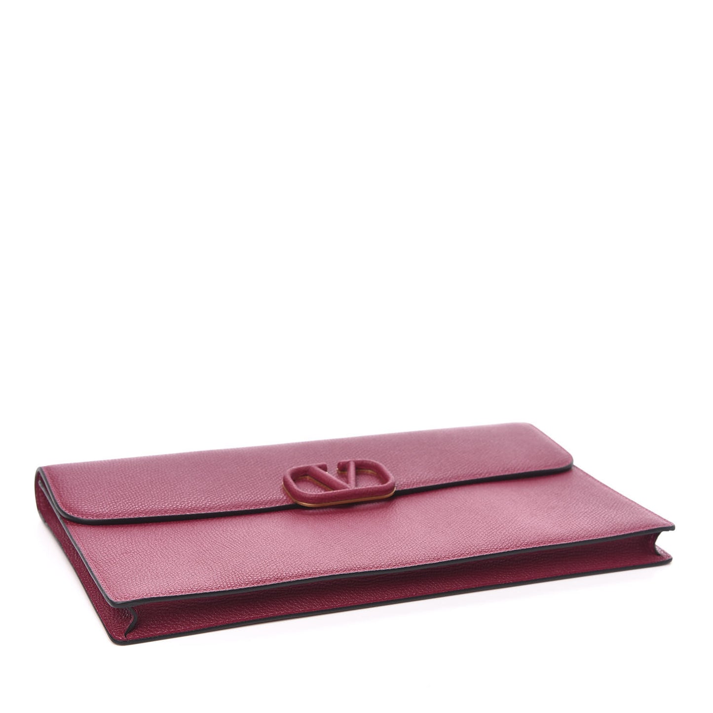 Grainy Calfskin VSling Pouch Raspberry