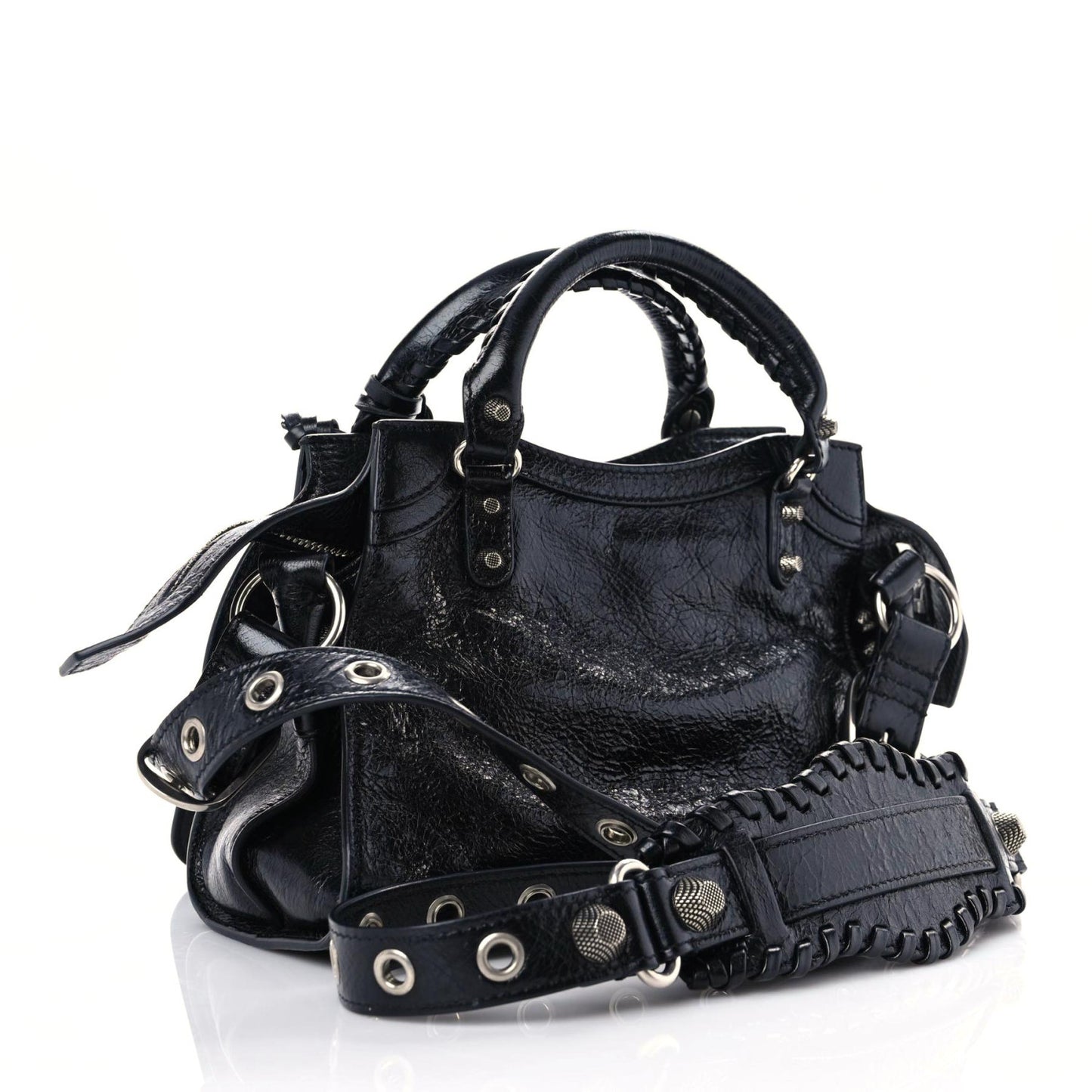 Agneau Arena Neo Cagole Handbag XS Black