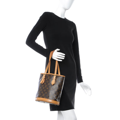 Louis Vuitton Monogram Petit Bucket 23 2 of 10