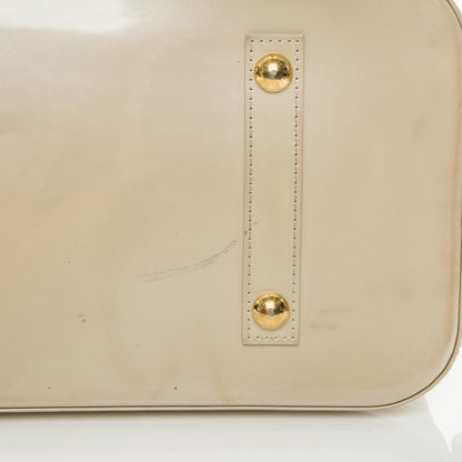 Louis Vuitton Vernis Alma GM Blanc Corail 12 of 15