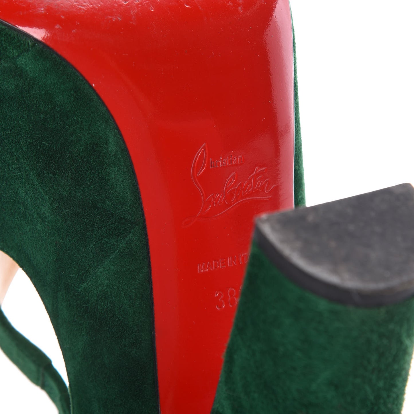 Suede Miss Ellen 100 Pumps 38.5 Green