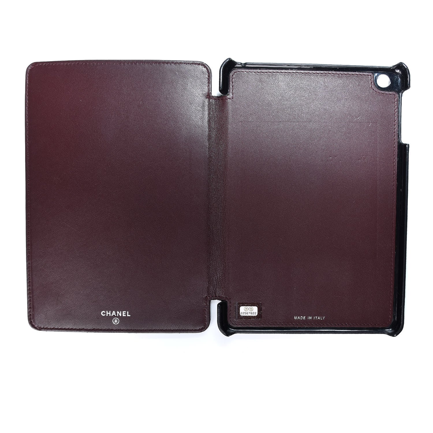 Chanel Caviar Quilted iPad Mini Case Black 4 of 10