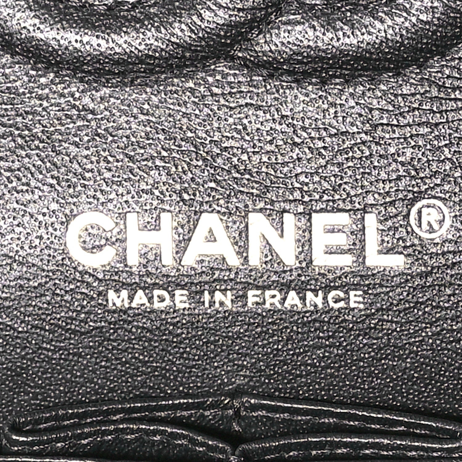 Chanel Shiny Crumpled Calfskin Quilted Small Double Flap So Black 5 of 10