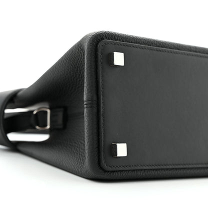 Hermes Togo Swift Medor Bag Black 9 of 12