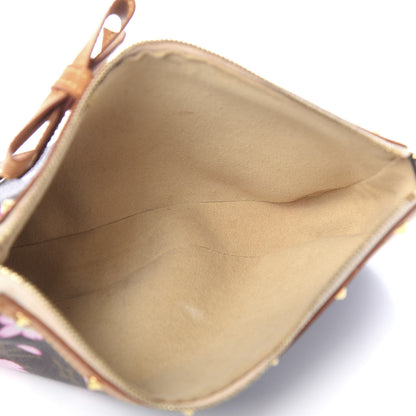 Louis Vuitton Monogram Cherry Blossom Pochette Accessories Brown 5 of 17