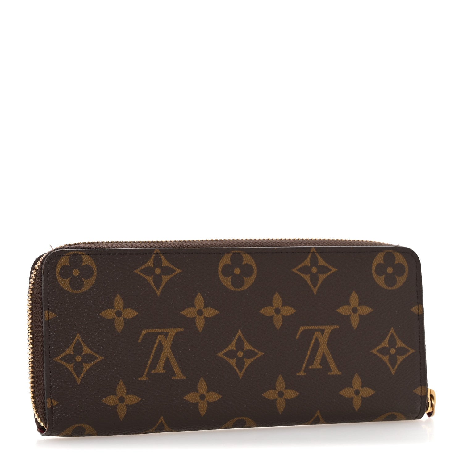 Louis Vuitton Monogram Clemence Wallet Fuchsia 3 of 9