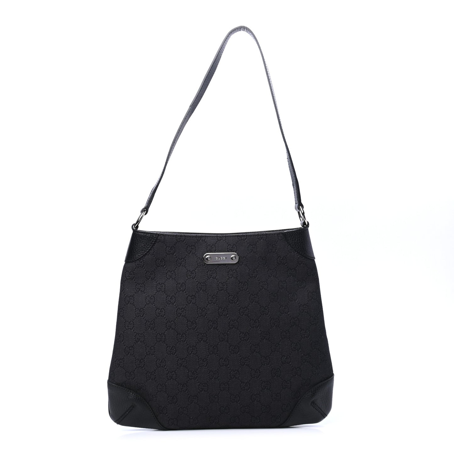 Monogram Shoulder Bag Black