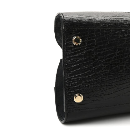 Gucci Monogram Web Junco Shoulder Bag Black 9 of 10