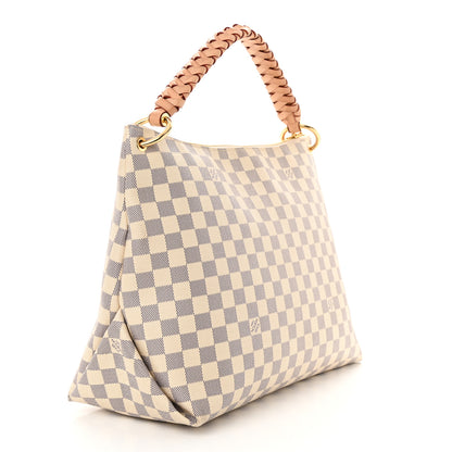 Louis Vuitton Damier Azur Beaubourg Hobo MM 3 of 14