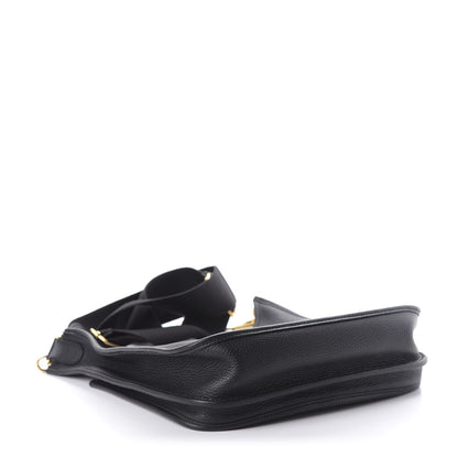 Hermes Taurillon Clemence Evelyne III PM Black 4 of 10