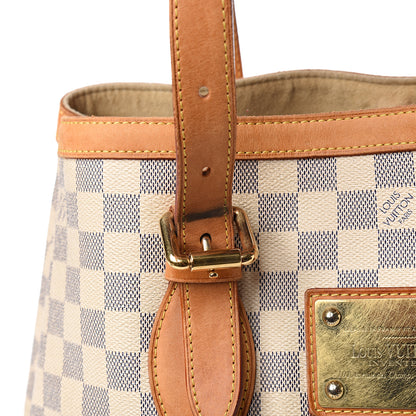 Louis Vuitton Damier Azur Hampstead MM 9 of 17