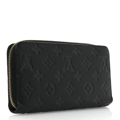Louis Vuitton Empreinte Zippy Wallet Black 3 of 7
