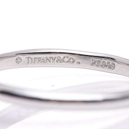 Tiffany Platinum Diamond Lace Ring 53 6.25 5 of 6