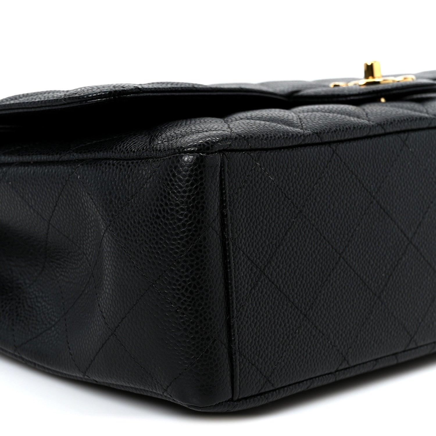 Chanel Caviar Quilted Maxi Double Flap Black 9 of 10