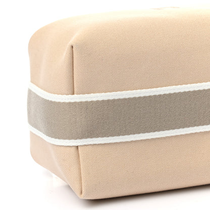 Hermes Canvas Small Bride-A-Brac Pouch Natural 6 of 9