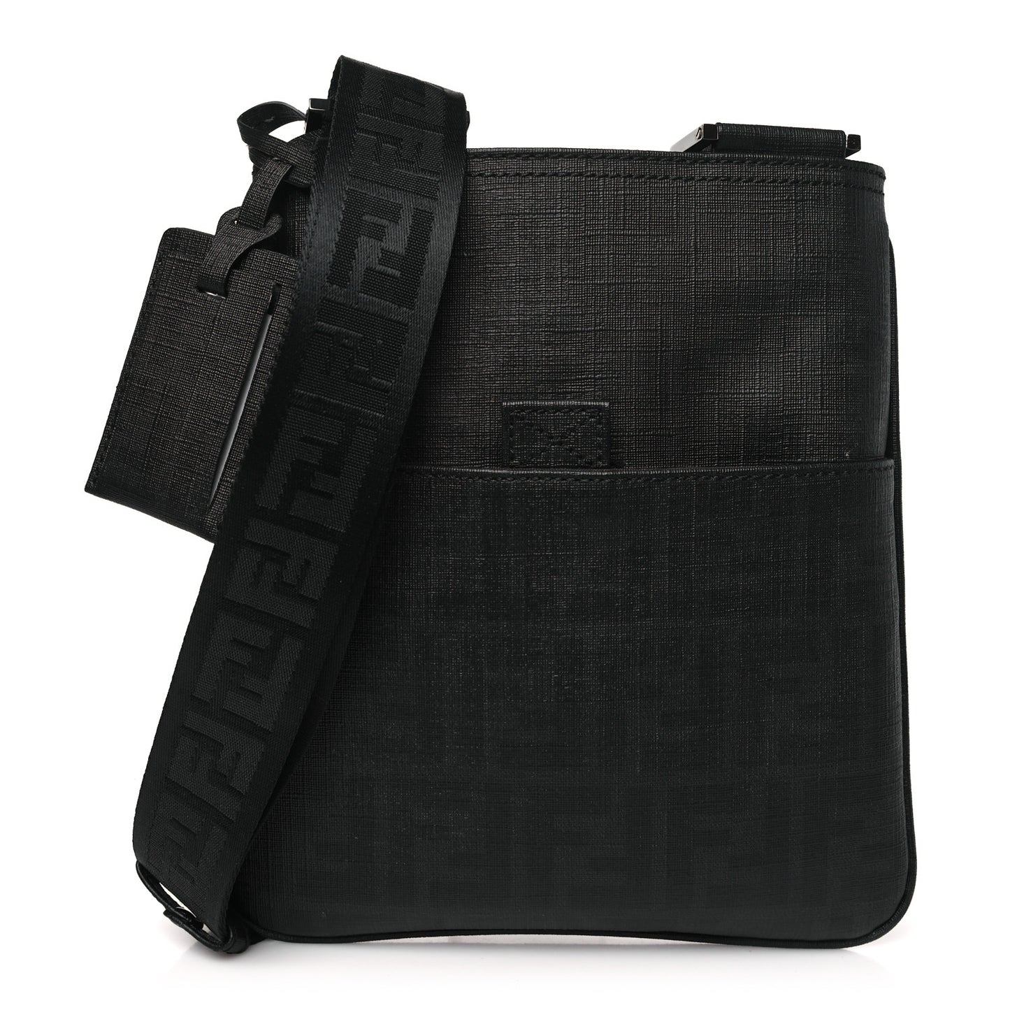 Zucca Spalmati Messenger Bag Black