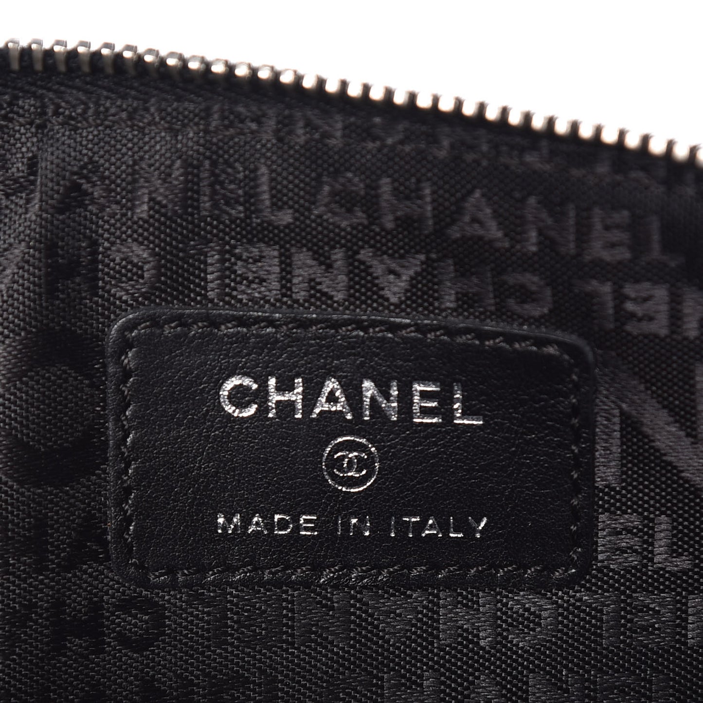 Lambskin Precious Symbols Pochette Black