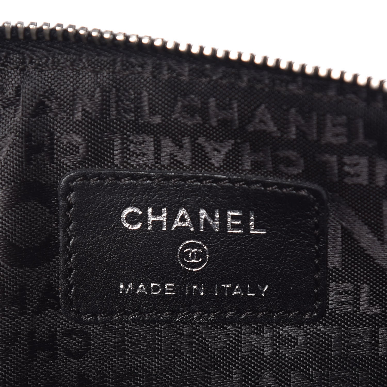 Chanel Lambskin Precious Symbols Pochette Black 5 of 9