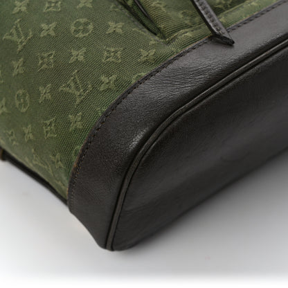 Louis Vuitton Mini Monogram Montsouris GM Backpack Kaki 11 of 14
