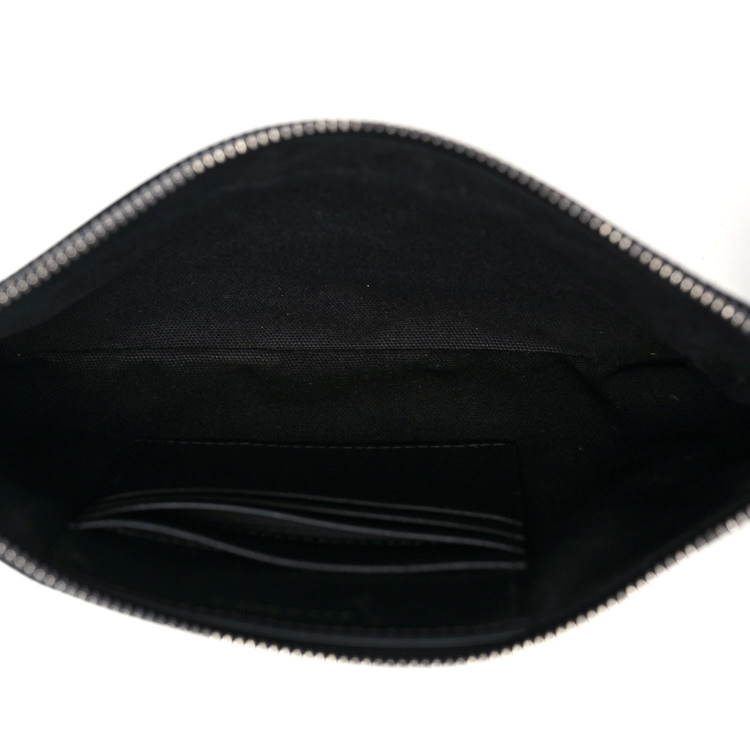Burberry Mega Check Peyton Crossbody Clutch Bag Black 5 of 10
