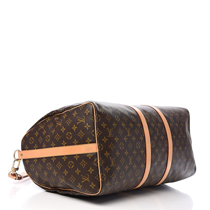 Louis Vuitton Monogram Keepall Bandouliere 55 3 of 10