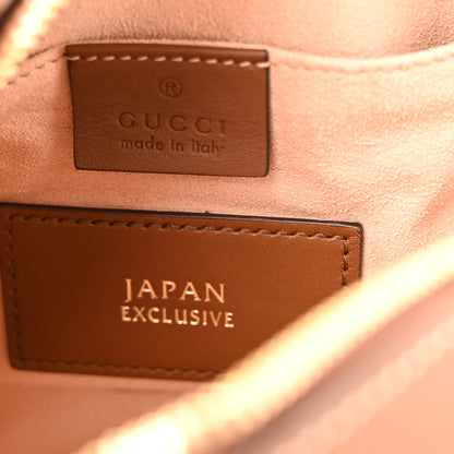 Gucci GG Supreme Monogram Butterfly Embroidered Mini Chain Shoulder Bag Beige Tuscany 7 of 14