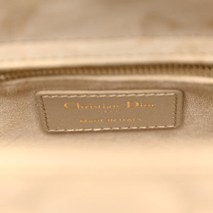 Christian Dior Lambskin Cannage Small My ABCDior Lady Dior Beige 6 of 11