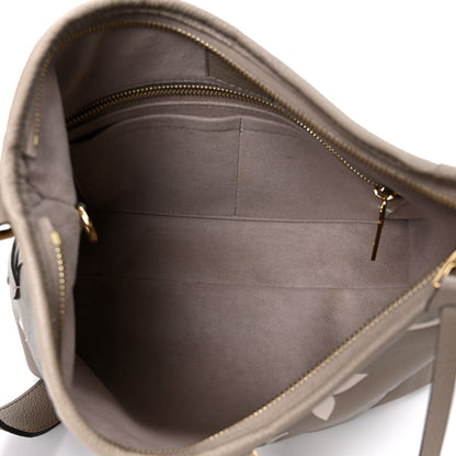 Louis Vuitton Empreinte Monogram Giant CarryAll PM Tourterelle Creme 5 of 11