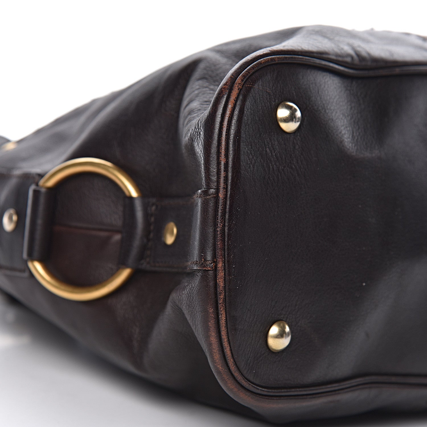 Saint Laurent Calfskin Large Muse Brown 14 of 21