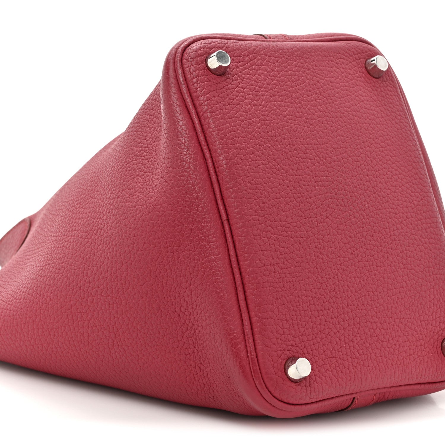 Hermes Taurillon Clemence Picotin Lock 18 PM Rouge Grenat 10 of 12