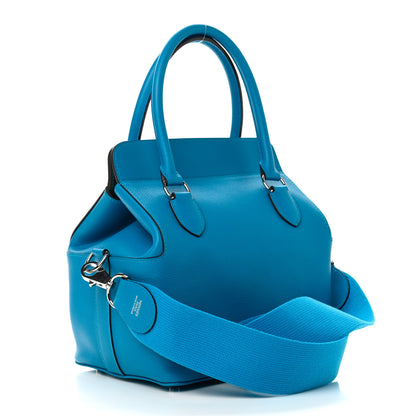 Hermes Evercolor Verso Toolbox 20 Bleu Zanzibar Malachite 3 of 8