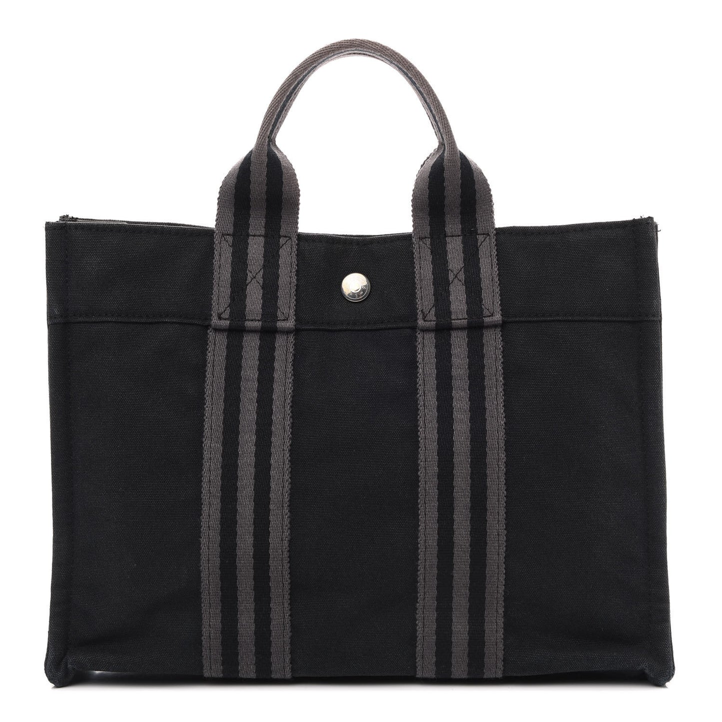 Canvas Herline PM Tote Black