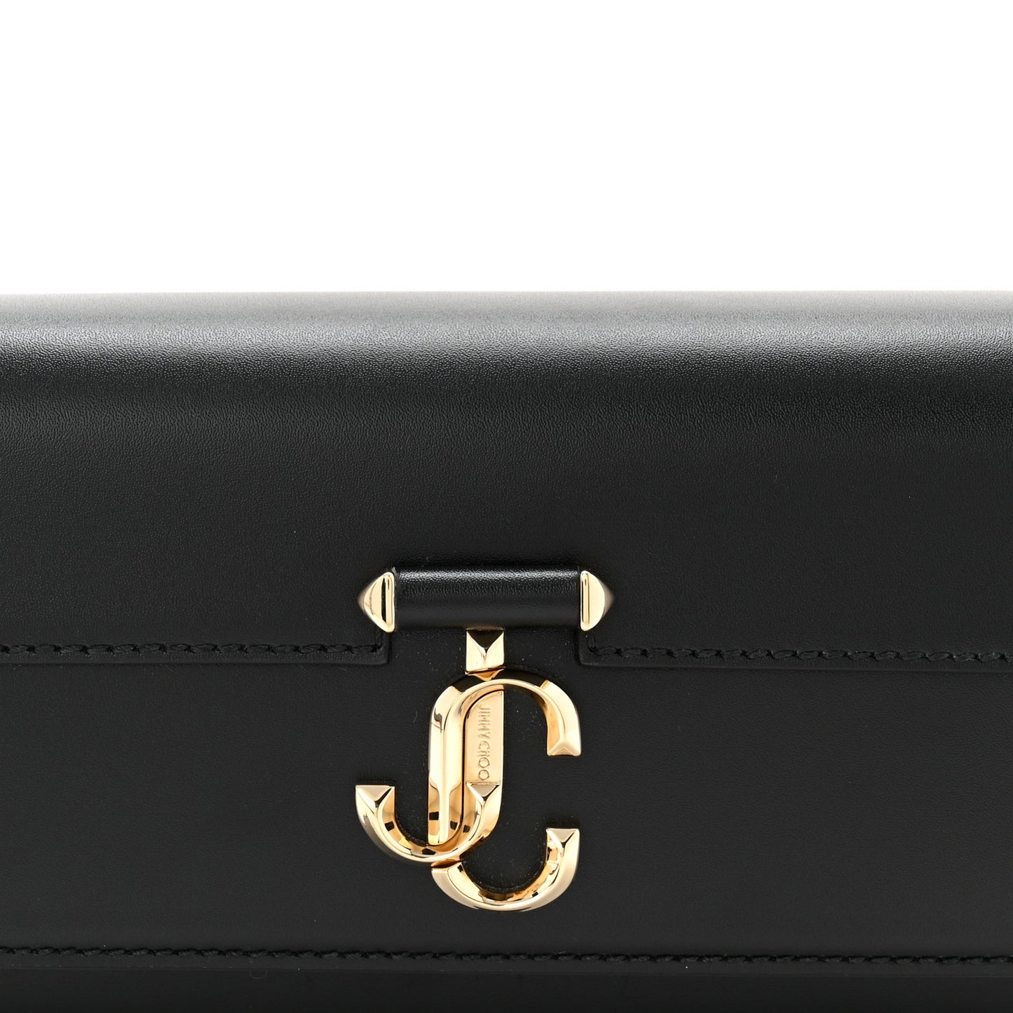 Calfskin Mini Avenue Shoulder Bag Black