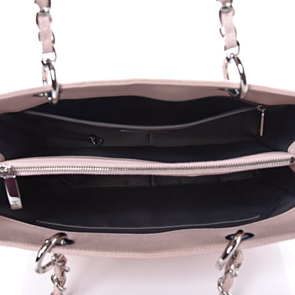 Chanel Caviar Quilted Grand Shopping Tote GST Light Pink 5 of 9