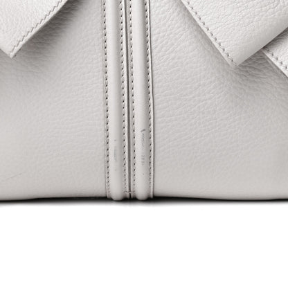 Saint Laurent Calfskin Small Y Bow Tote White 11 of 15