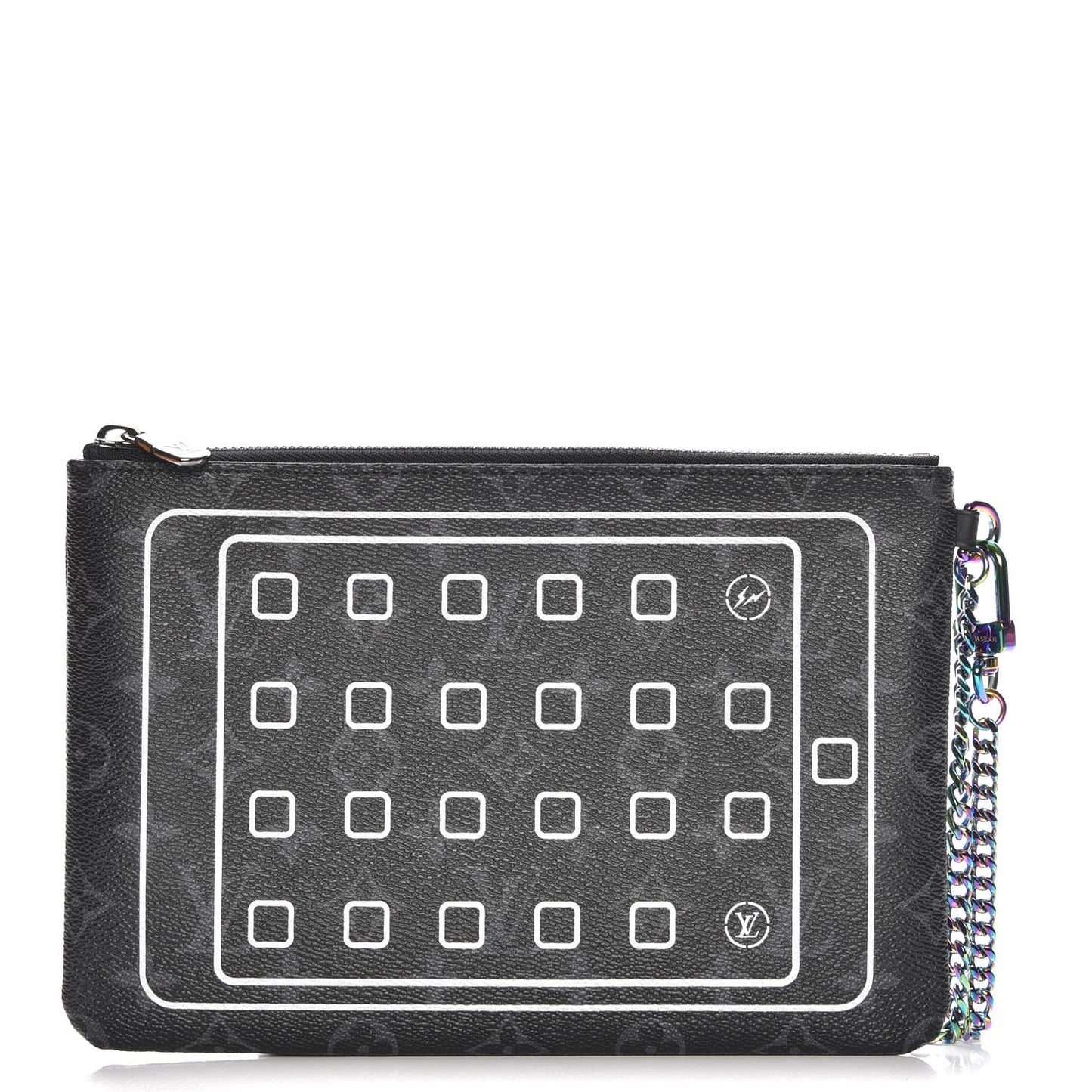 Monogram Eclipse Fragment Design iPad Pouch