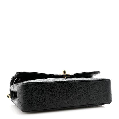 Chanel Caviar Quilted Medium Double Flap Black 4 of 11