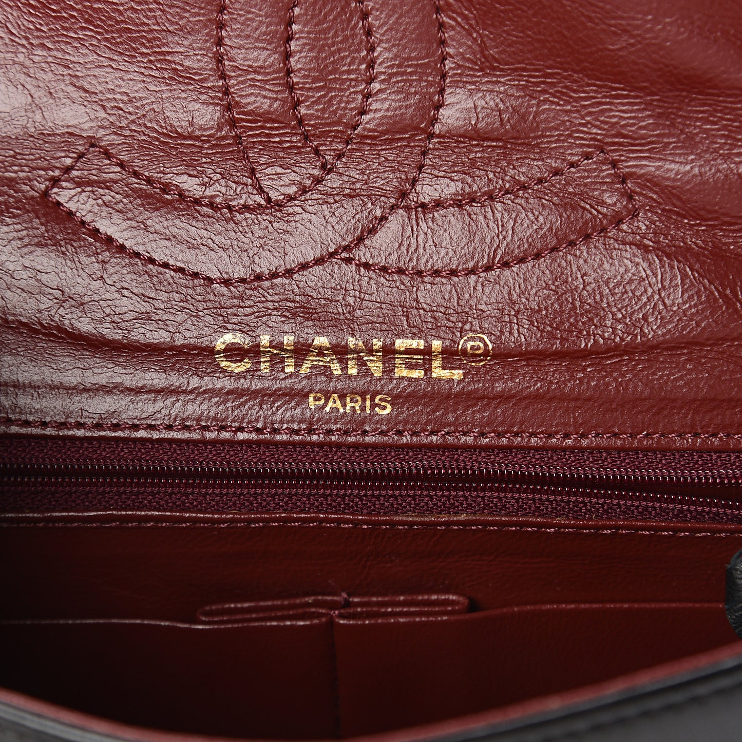 Lambskin Quilted Small Double Flap Black