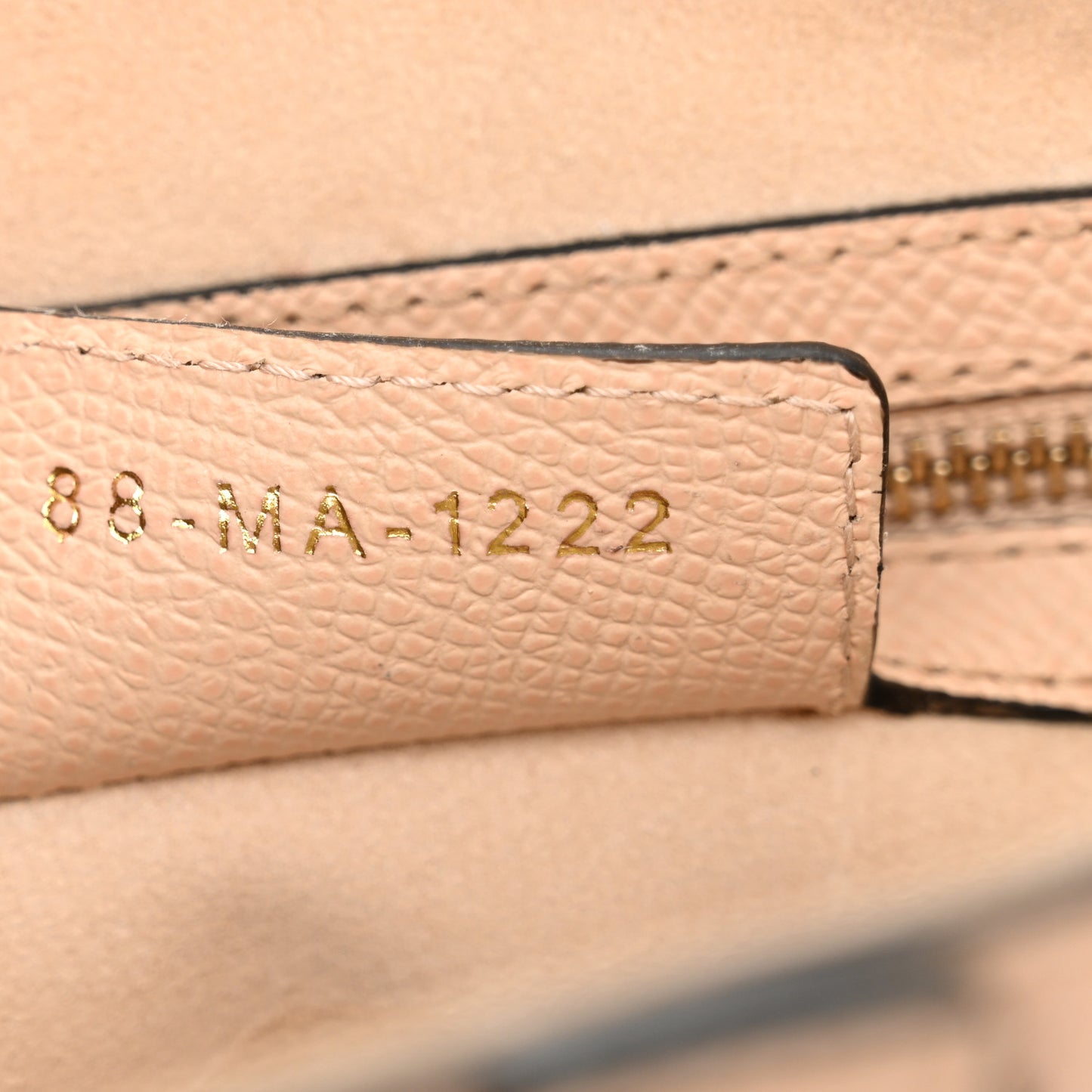 Grained Calfskin Saddle Bag With Strap Warm Taupe