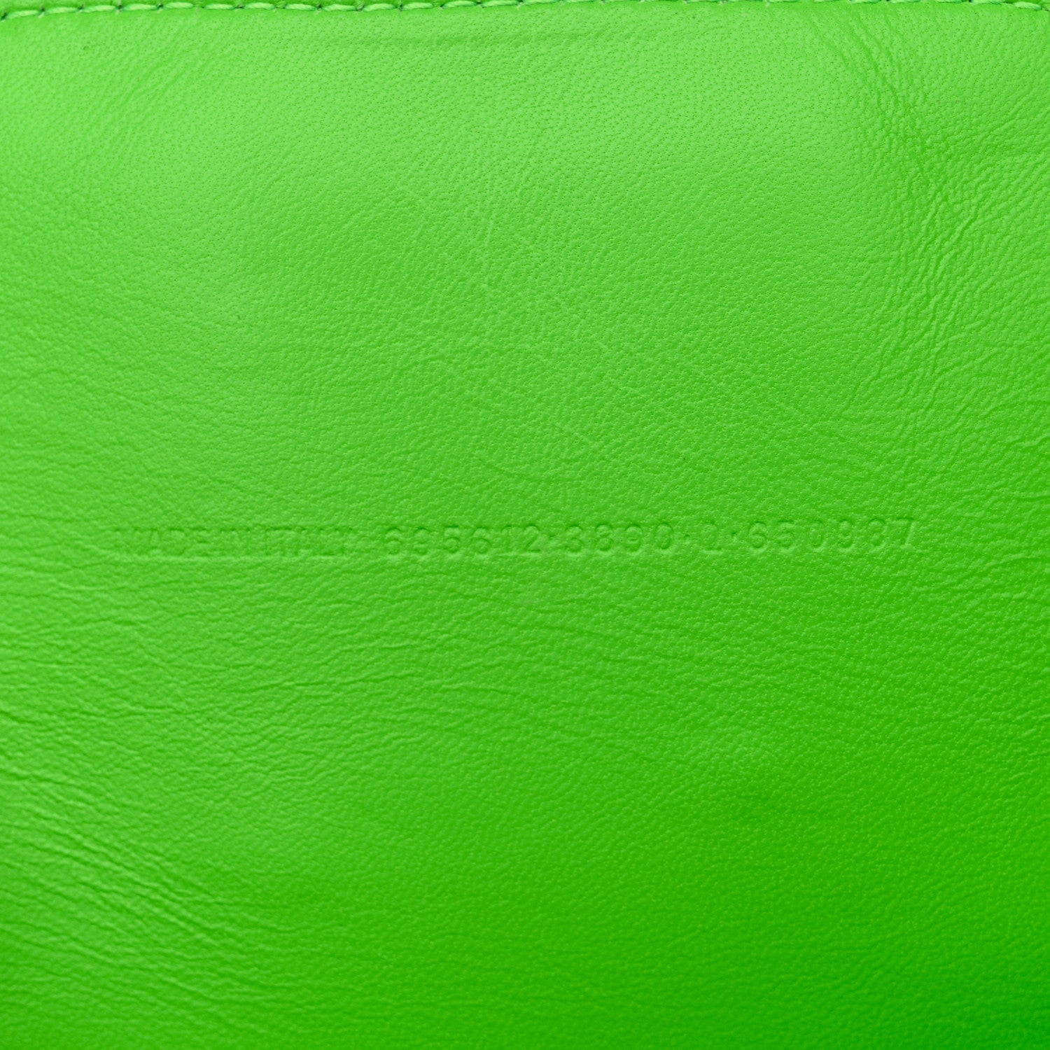 Balenciaga Nylon Lambskin Woven Small Ibiza Basket With Strap Green 7 of 11